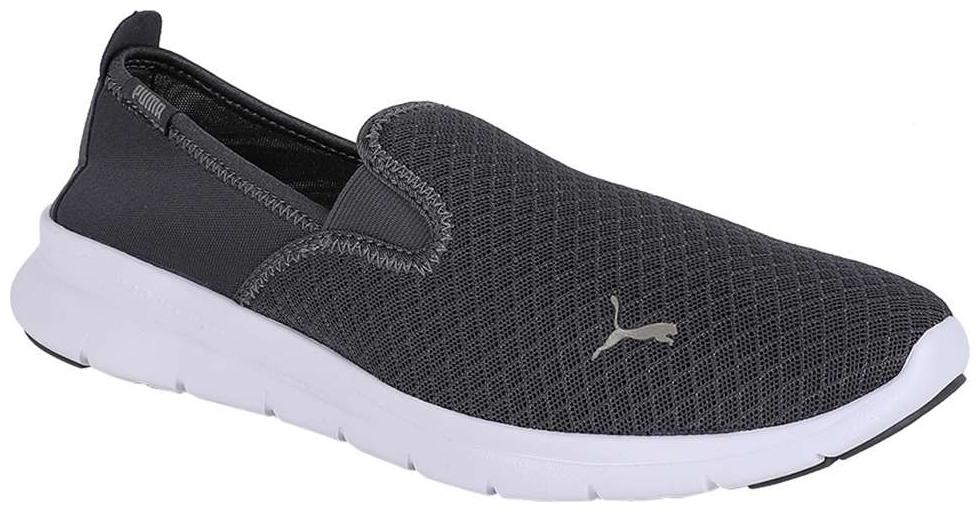 

Puma Men s PUMA Flex Essential Slip On Black Sport Shoes