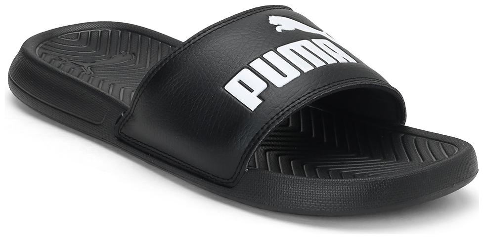 

Puma Men s Popcat Black Flipflops
