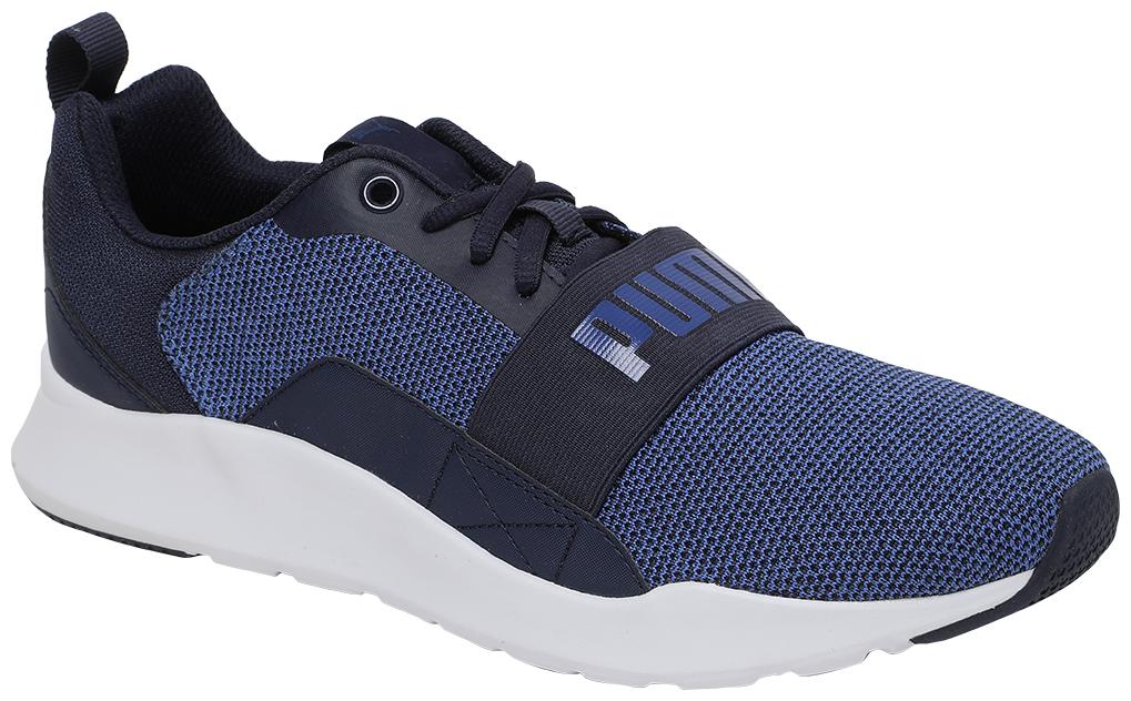 

Puma Men s Puma Wired Knit Navy Blue Sport Shoes