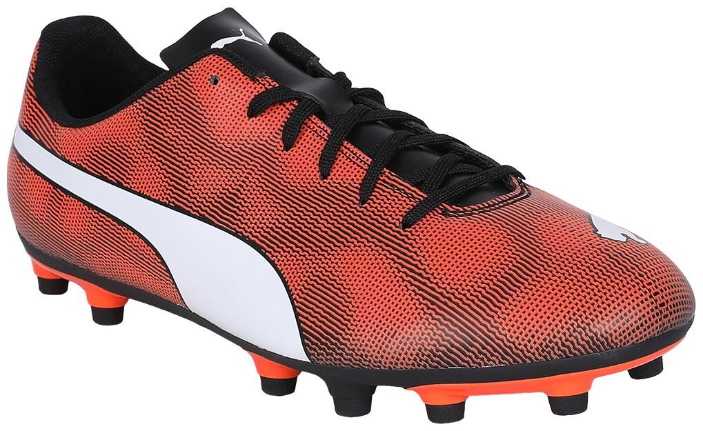 

Puma Men s Rapido FG Black Football Shoes