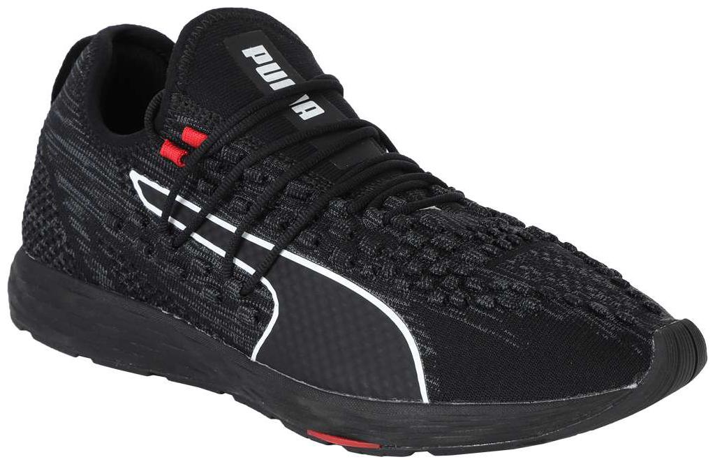 

Puma Men s SPEED RACER Black Running Shoes