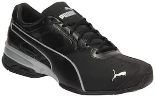 Puma Tazon 6 FM Running Shoes For Men (Black )