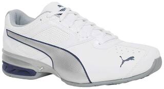 Puma Tazon 6 FM Training/Gym Shoes For Men (White )