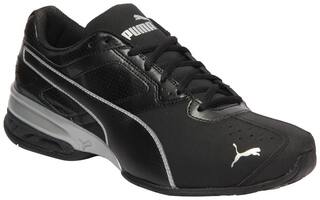 Puma Tazon 6 FM Running Shoes For Men (Black )