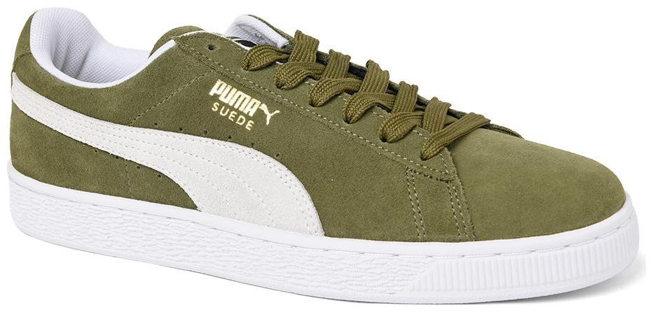 

Puma Suede Classic Men Green Slip-On Sneakers - 365347