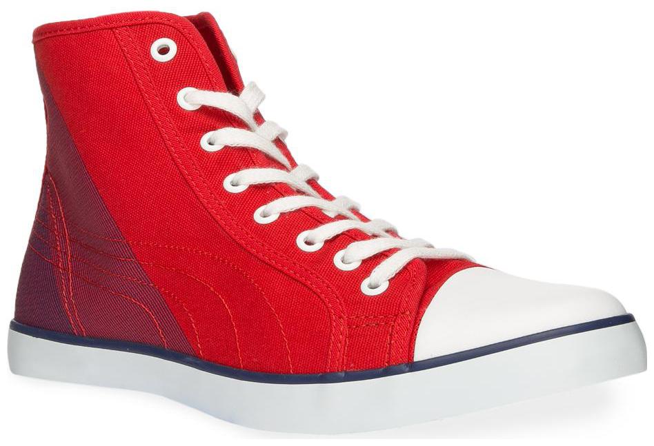 

Puma Streetballer Mid Geo DP Men Red Sneakers