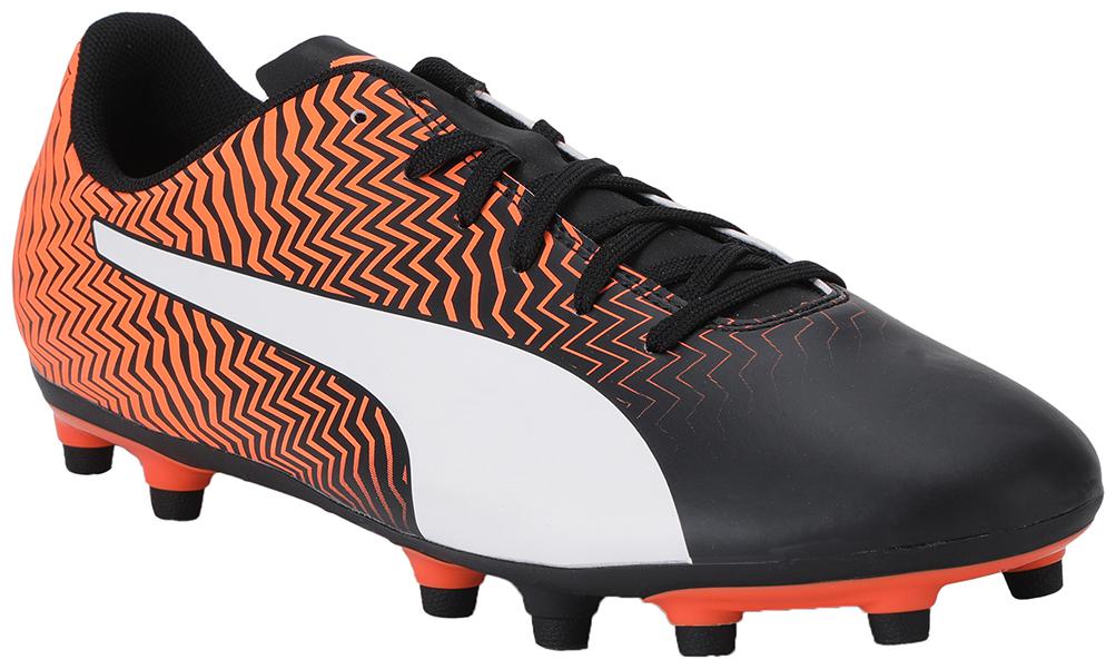 

PUMA Men Synthetic Textured Football Shoes Orange