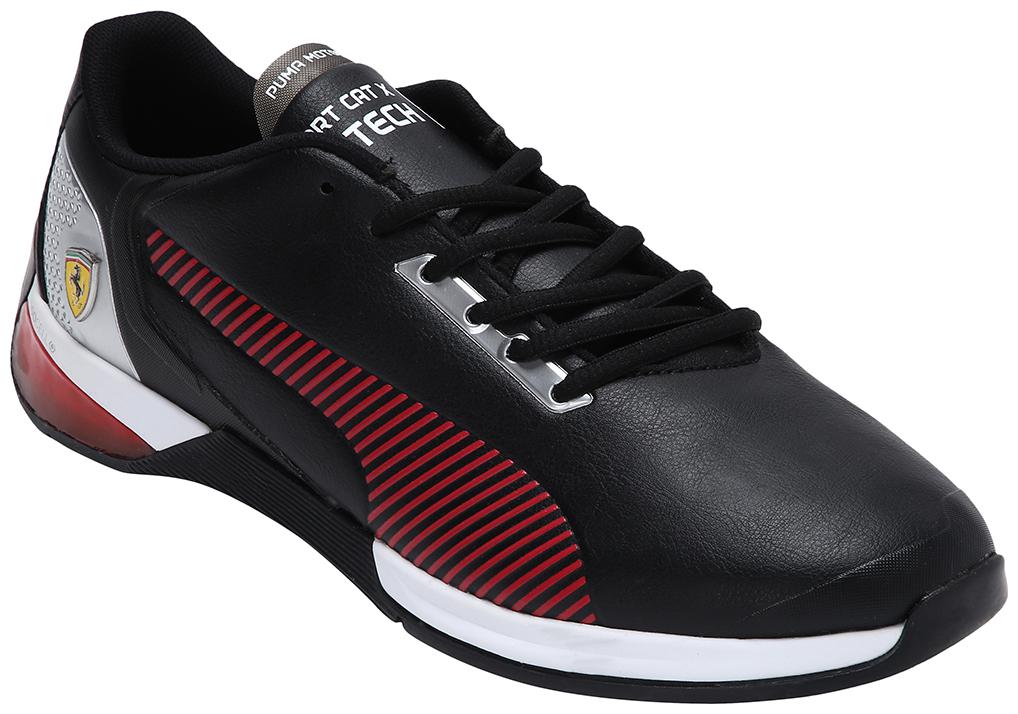 

Puma Scuderia Ferrari Race Kart Cat-X Tech Men s Motorsport Shoes Men Black Classic Sneakers - 306540