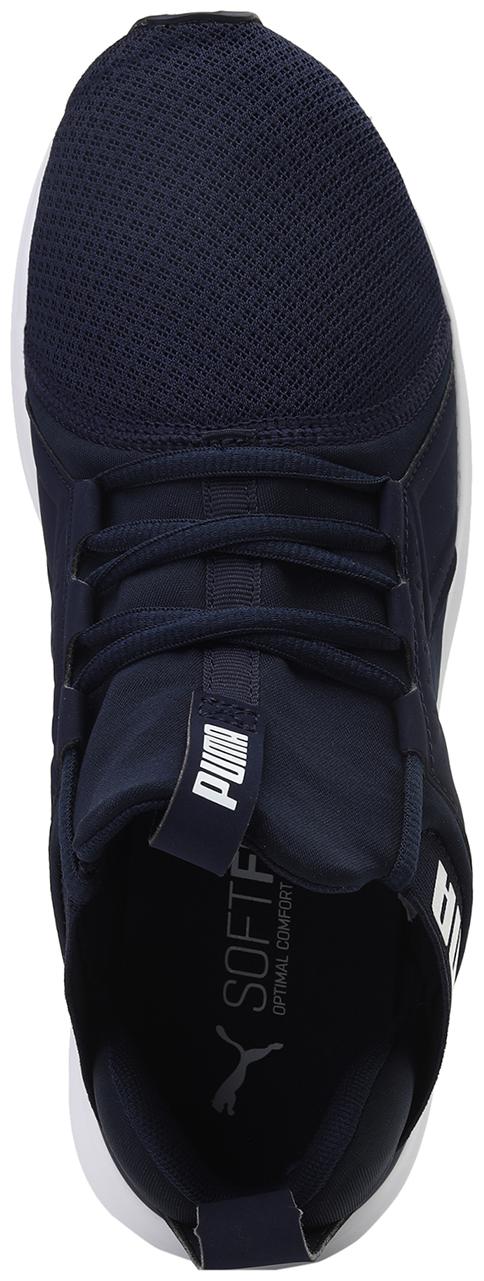 

PUMA Men Textile Fabric Textured Running Shoes Blue