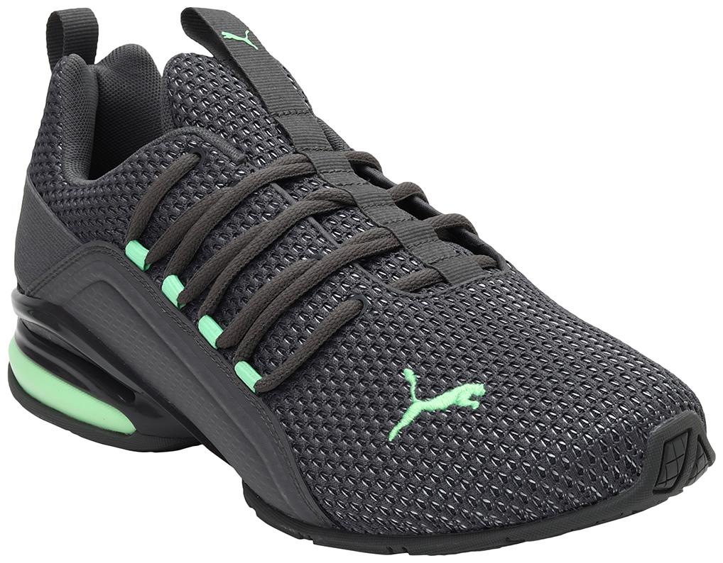 

PUMA Men Textile Fabric Textured Running Shoes Grey