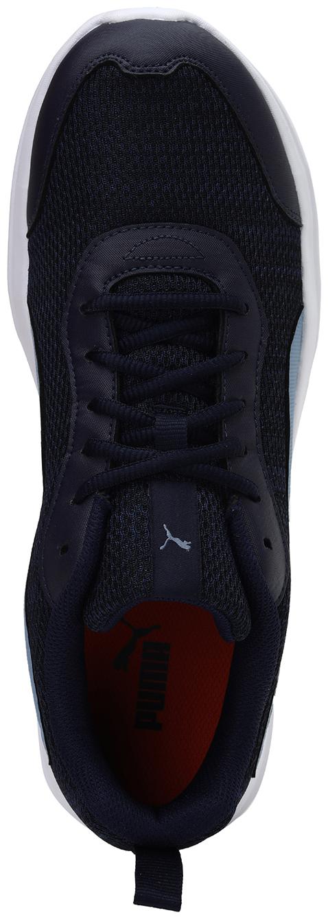 

PUMA Men Textile Fabric Textured Running Shoes Blue