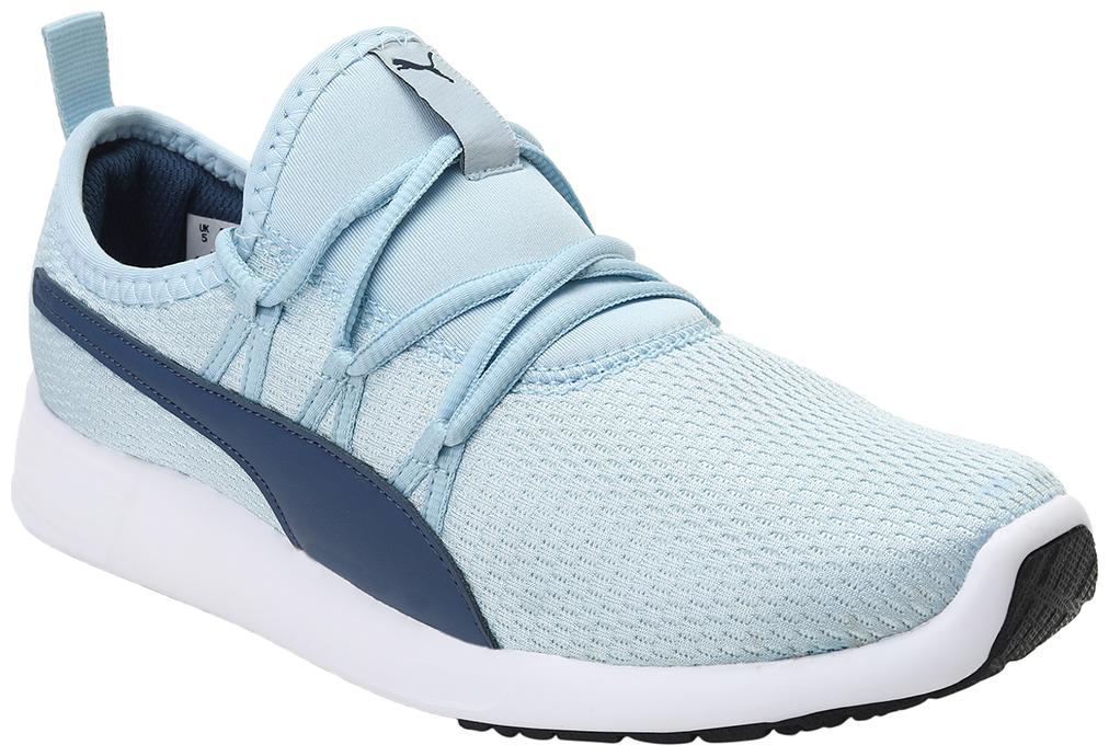 

PUMA Men Textile Fabric Textured Running Shoes Blue