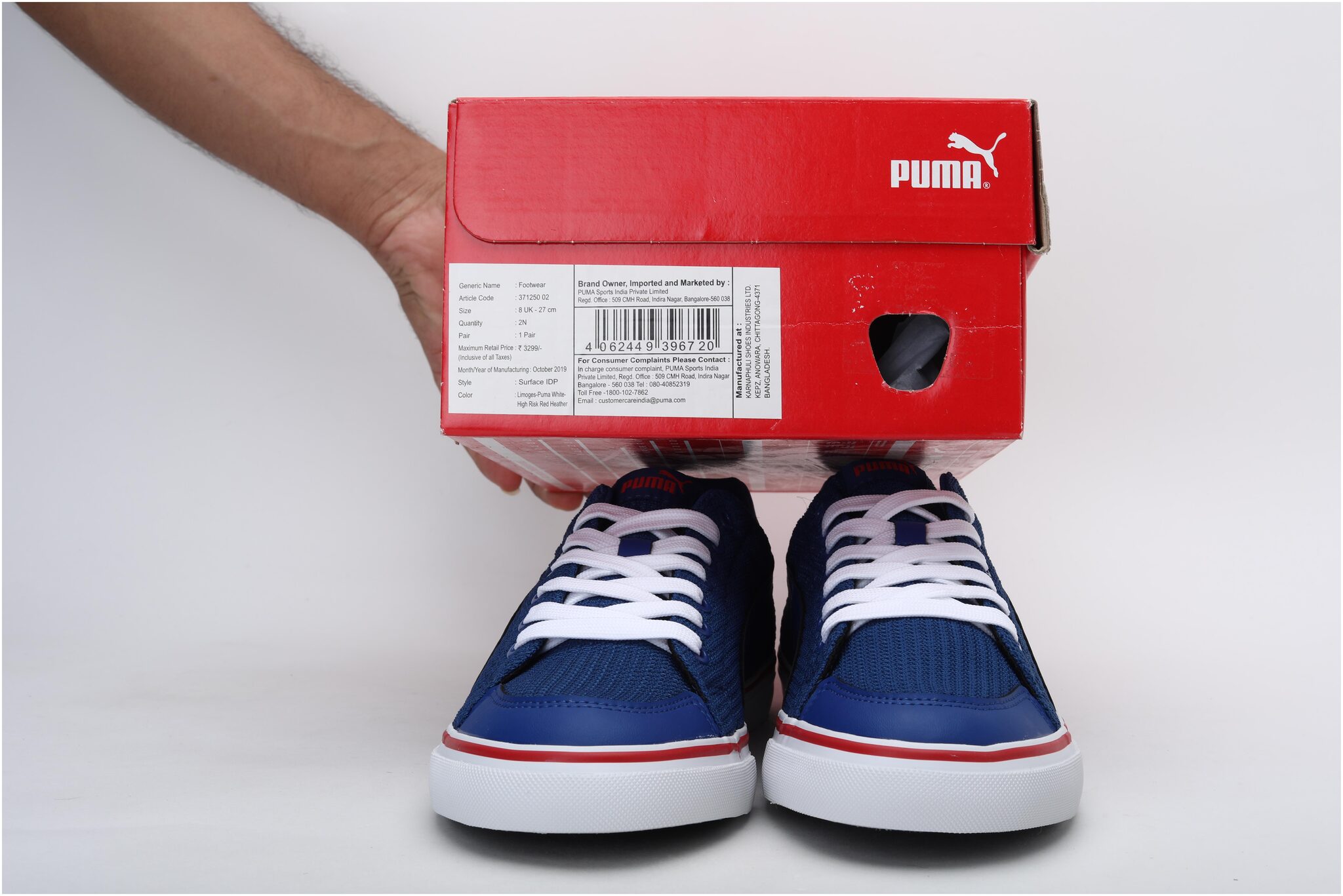

Puma Surface IDP Men Red Sneakers