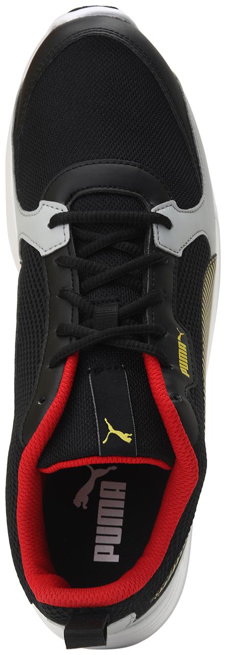 

PUMA Men Textile Fabric Textured Running Shoes Grey