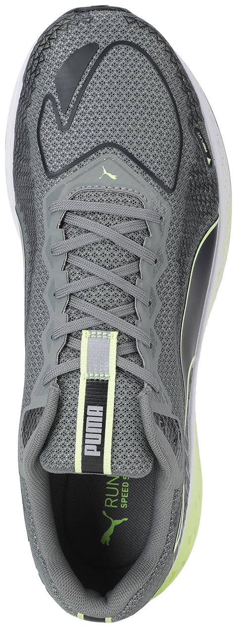 

PUMA Men Textile Fabric Textured Running Shoes Grey