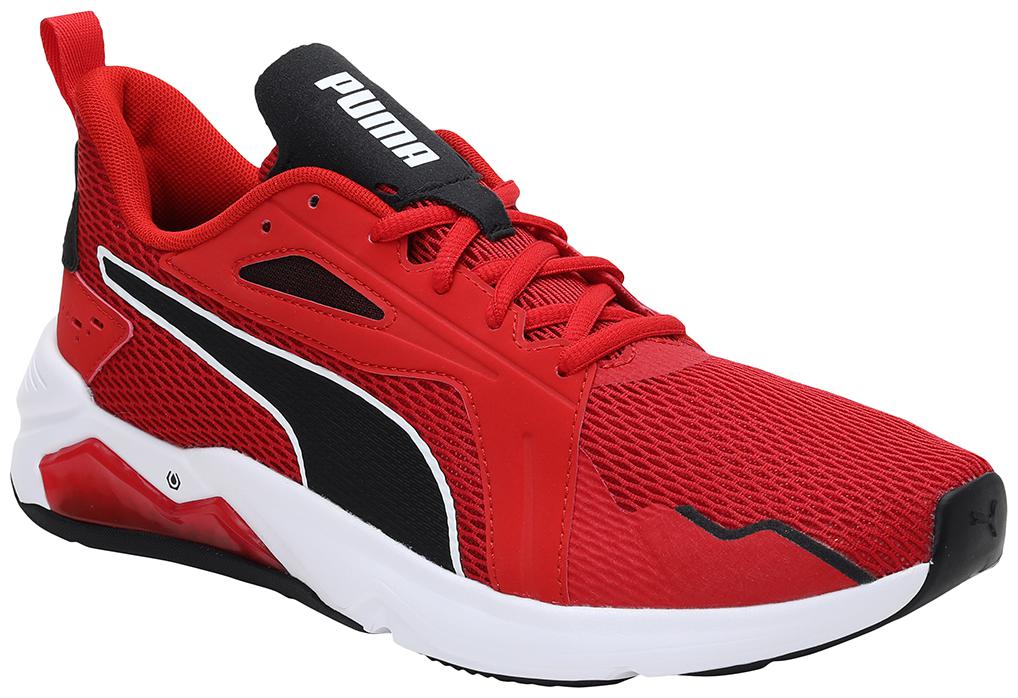 

PUMA Men Textile Fabric Textured Training Gym Shoes Red