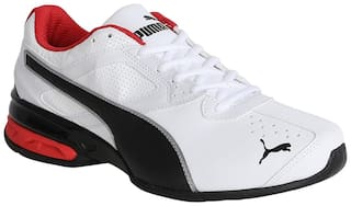 Puma Tazon 6 FM Running Shoes For Men (White )