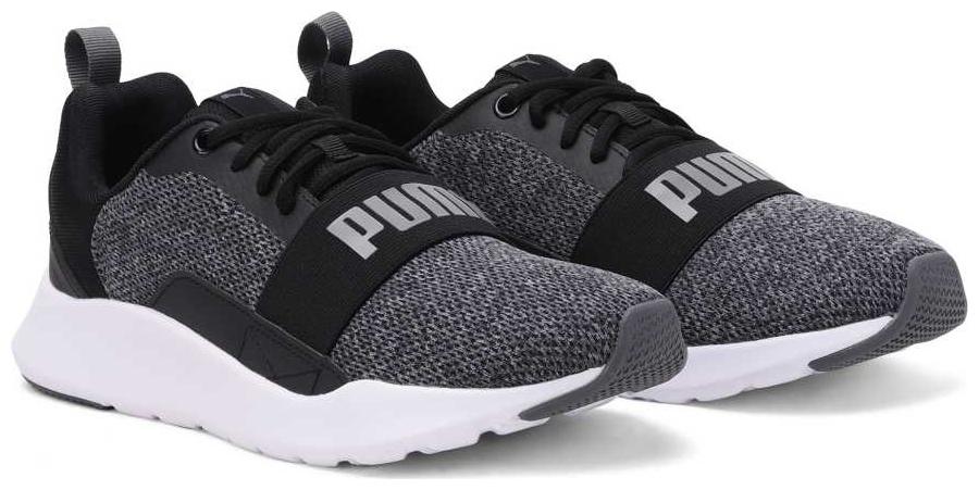 

Puma Men Wired Mesh Running Shoes ( Black )