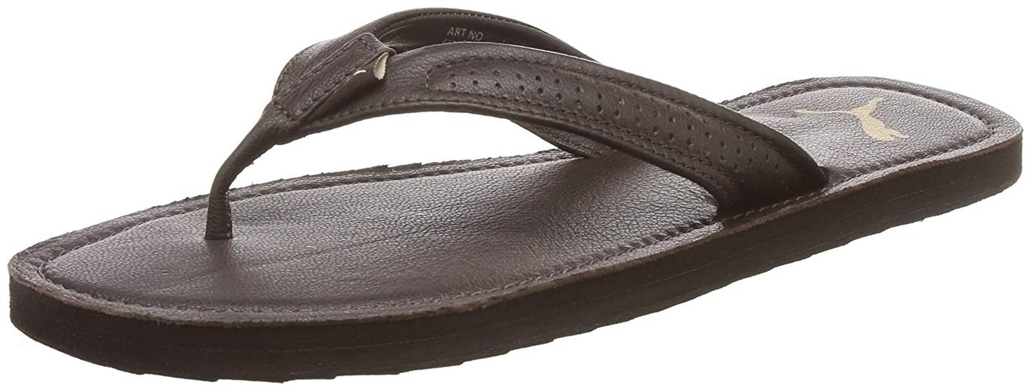 

Puma Men Brown Flip-Flops - 1 Pair