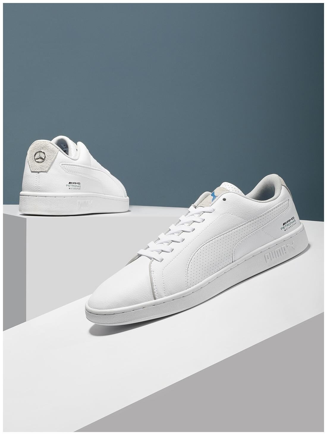 

Puma MAPM Smash V2 Unisex White Sneakers