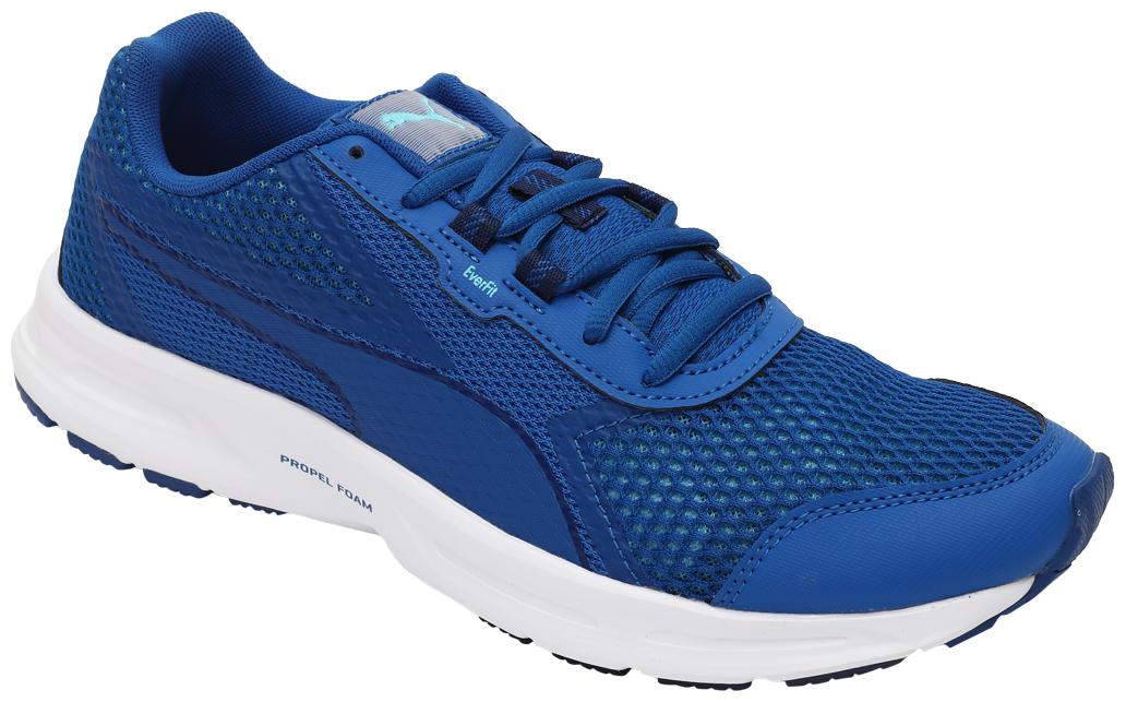 

PUMA Mesh Low Ankle Essential Runner Lapis Blue-Blue Depths- Running Shoes For Men