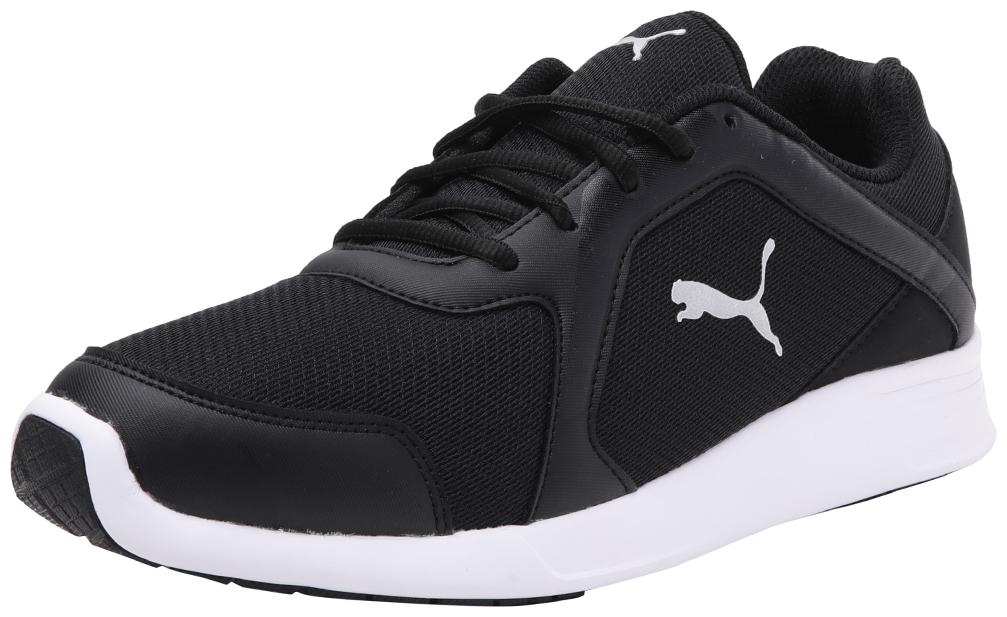 

Puma Men Nimble MU IDP Black-Silver-Whi Running Shoes ( Black )