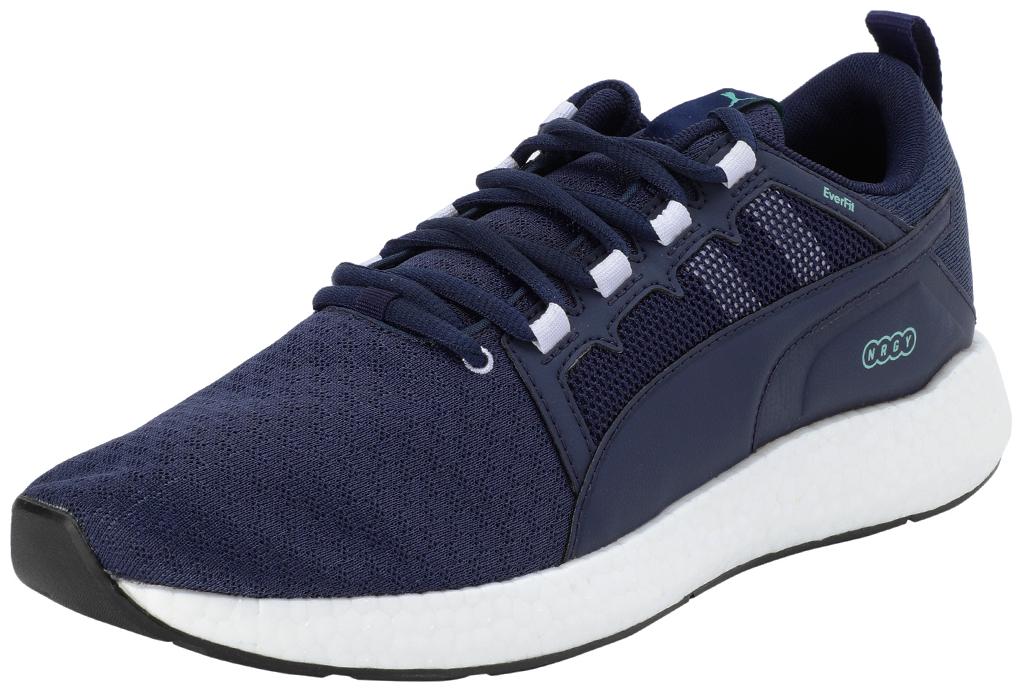 

PUMA NRGY Neko Turbo Peacoat-Puma White Men Running Shoes