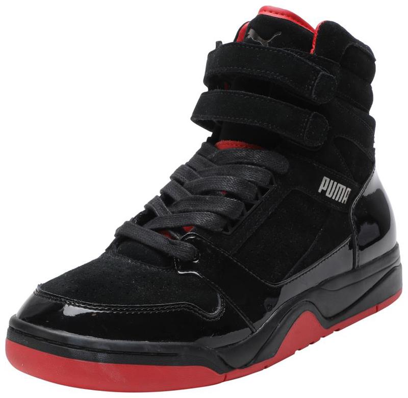 

Puma Palace Guard Mid Red Carpet Unisex Black Sneakers