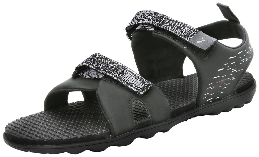 

Puma Men s Plaid IDP Dark Shadow-White Grey Floaters