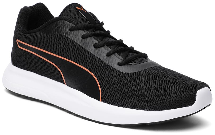 

PUMA Propel EL MU IDP Black-Jaffa Orange Sports Shoes For Men