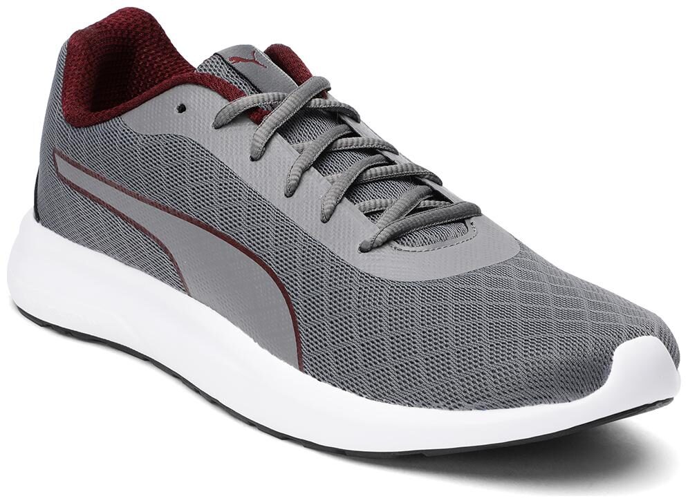 

Puma Men Propel EL MU IDP QUIET SHADE-Rhubarb Running Shoes ( Grey )