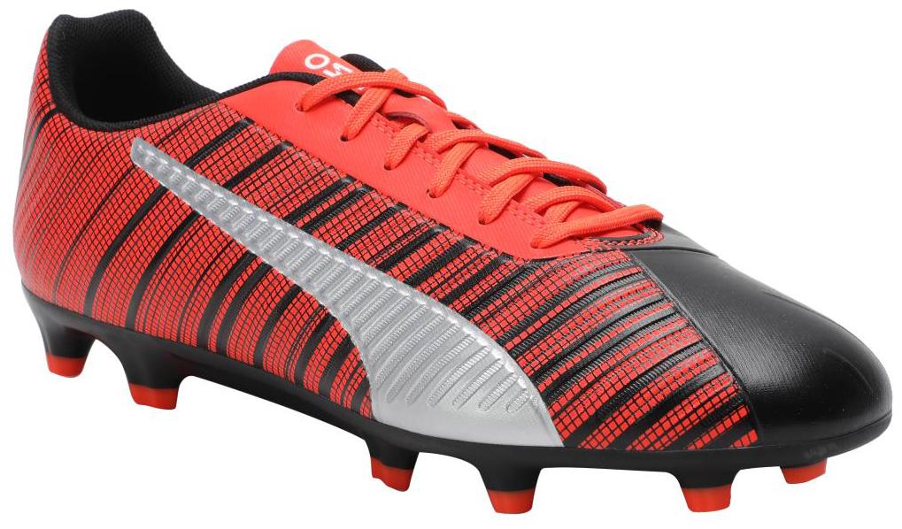 

PUMA PUMA ONE 5 4 FG AG Puma Black-Nrgy Red-P Men Football Shoes