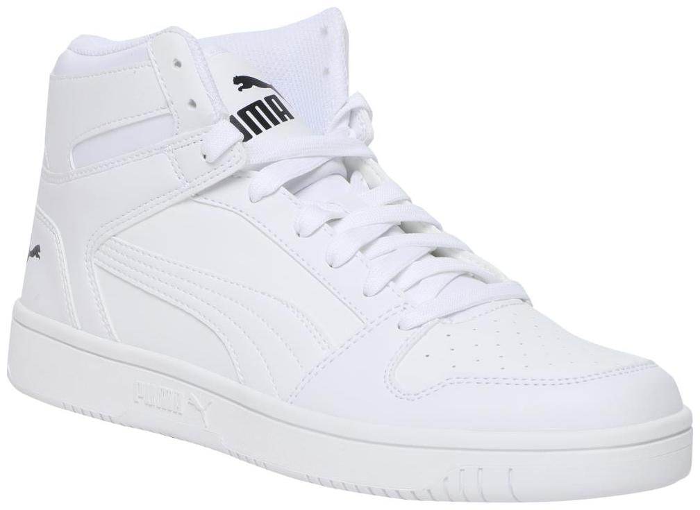 

Puma Rebound Lay Up Shoes Unisex White Classic Sneakers - 369573