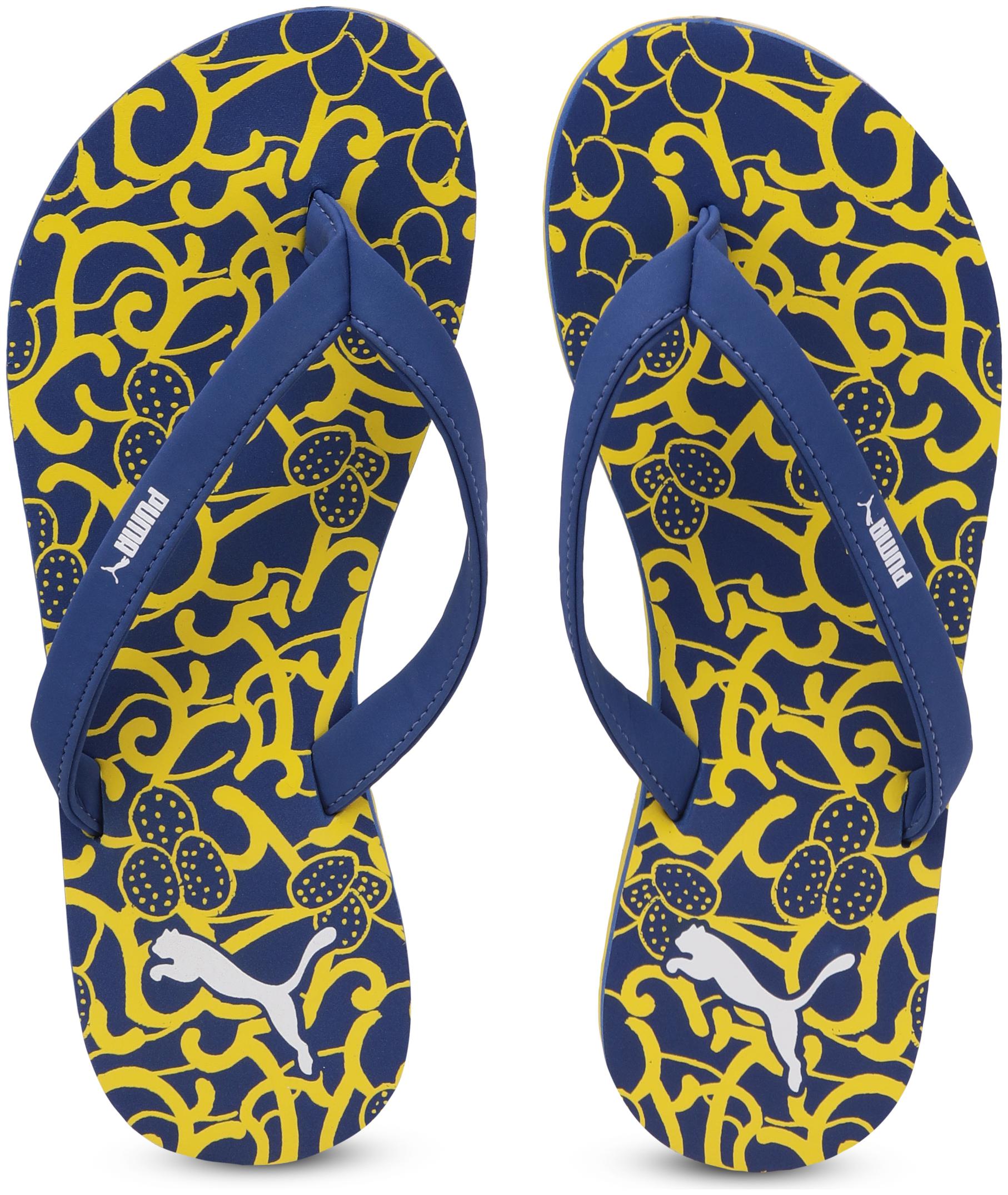 

Puma Women s Ribbons v3 IDP Blue Flipflops