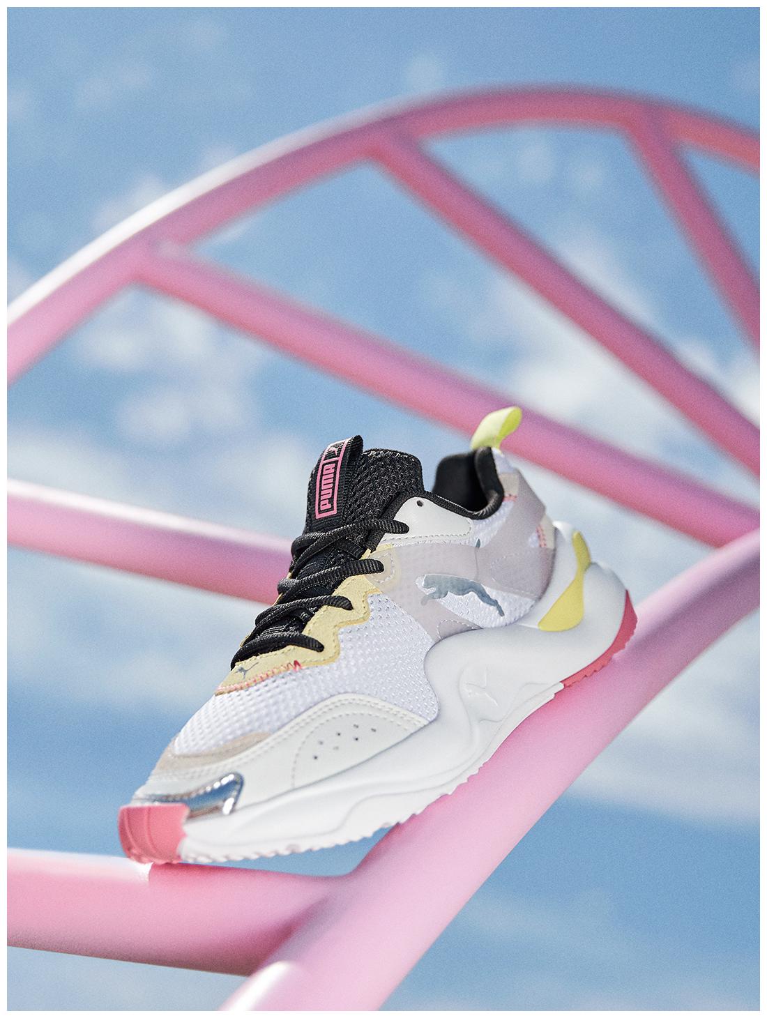 

Puma Women Rise Contrast Wn s Running Shoes ( White )