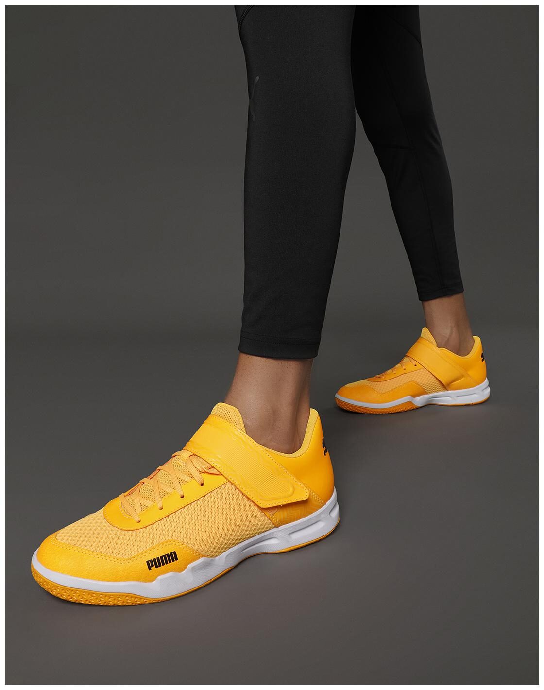 

Puma Men Rise XT EH 4 Badminton Squash Shoes ( Orange )