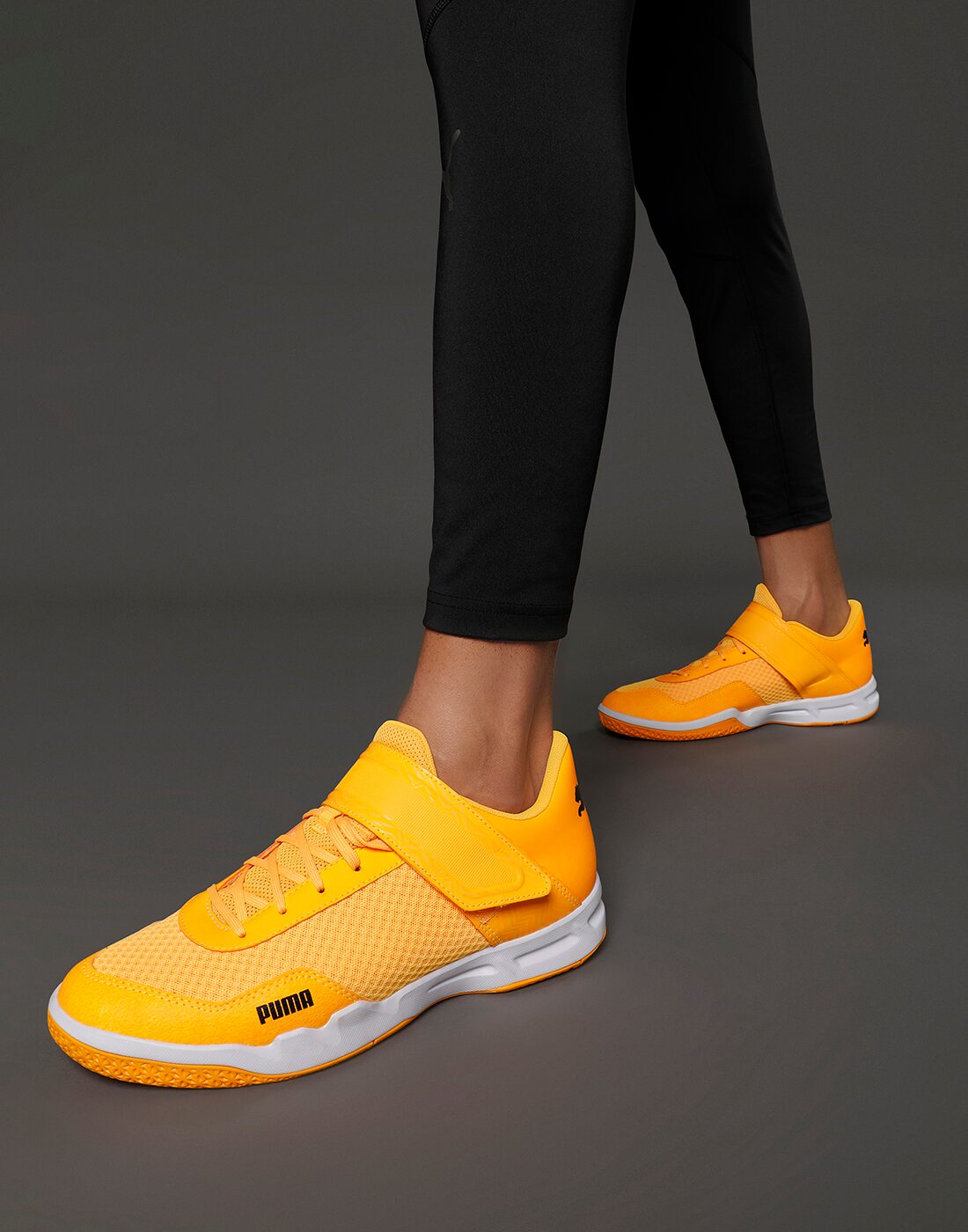 

Puma Men Rise XT EH 4 Badminton Squash Shoes ( Orange )
