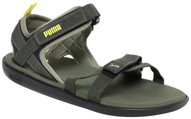 Puma Men's Pebble II IDP Green Sandals