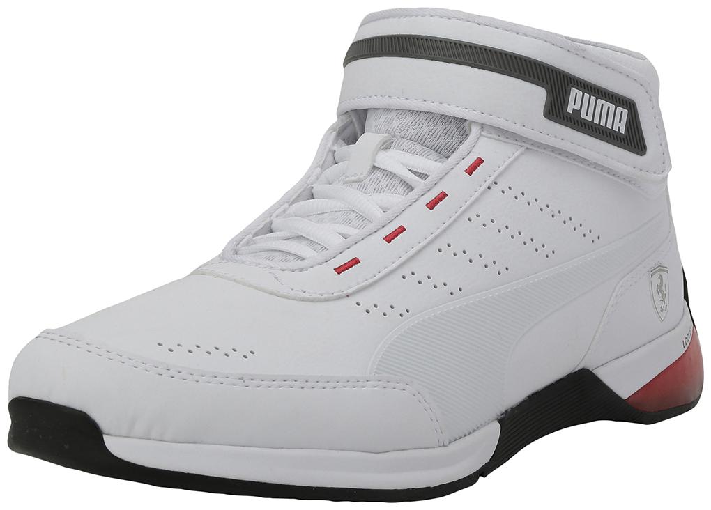 

Puma Scuderia Ferrari Kart Cat X Mid LS Men White Classic Sneakers - 339947