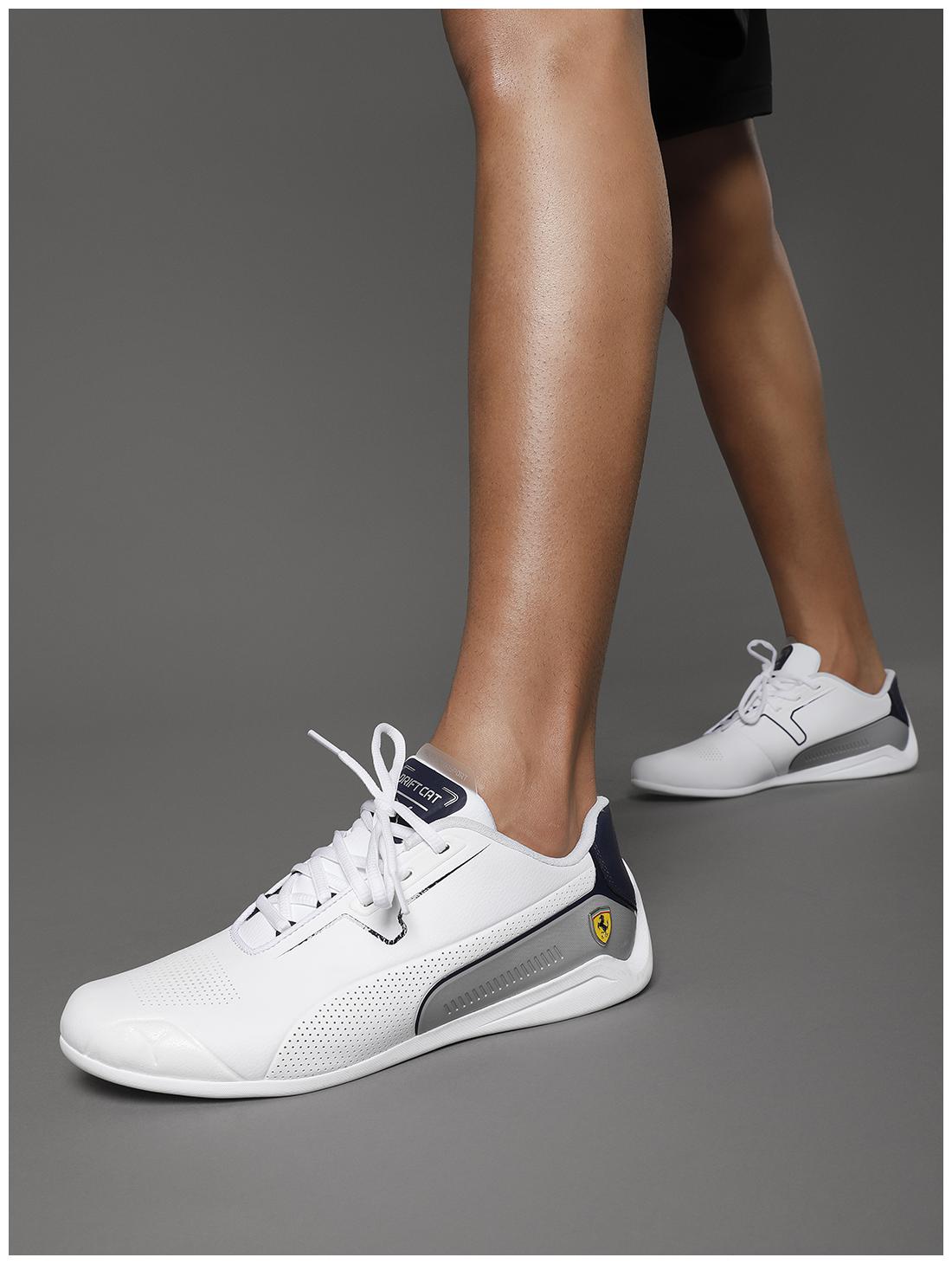 

Puma Scuderia Ferrari Drift Cat 8 Unisex White Sneakers