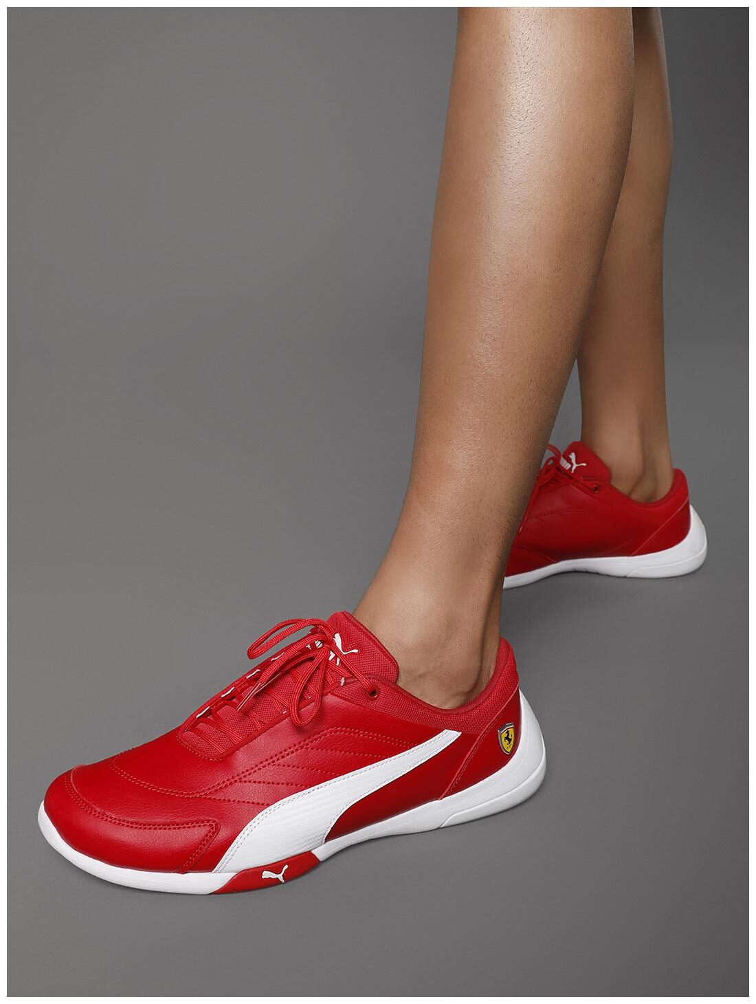 

Puma Scuderia Ferrari Kart Cat III Unisex Red Sneakers