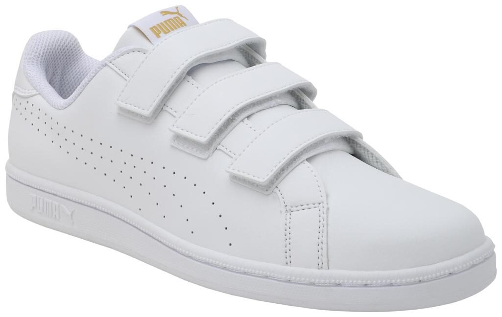 

Puma Smash Velcro Men White Classic Sneakers - 363723
