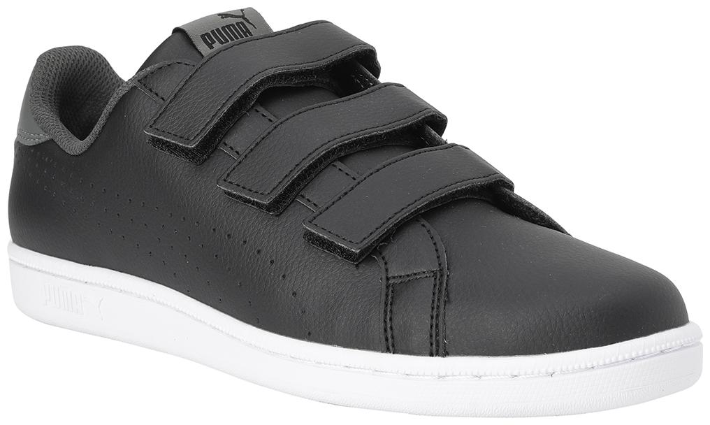 

Puma Smash Velcro Men Black Classic Sneakers - 363723
