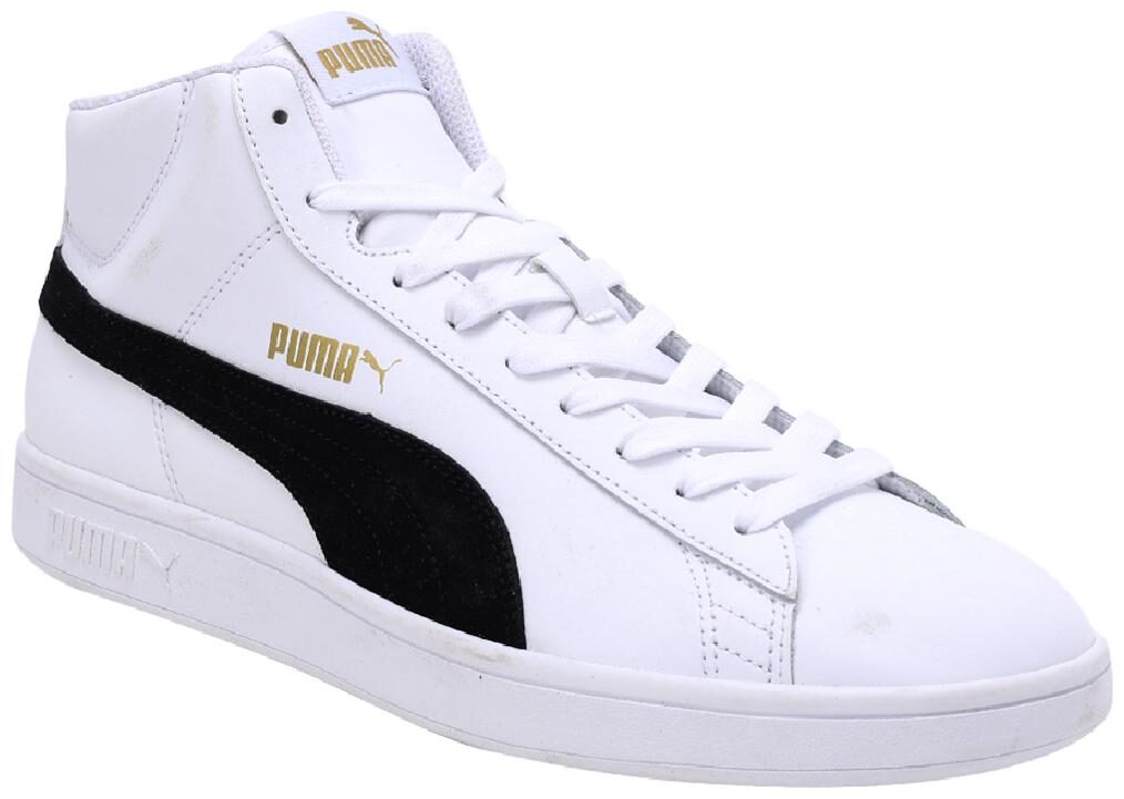 

Puma Smash v2 Mid L Men White Classic Sneakers - 366924