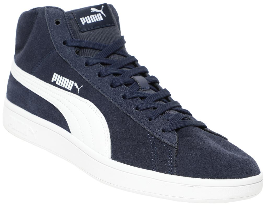 

Puma Smash v2 Mid SD Men Blue Sneakers