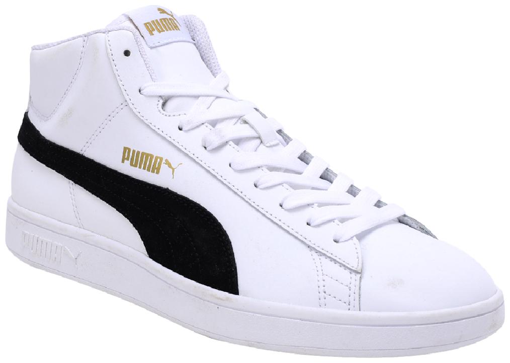

Puma Smash v2 Mid L Men White Sneakers
