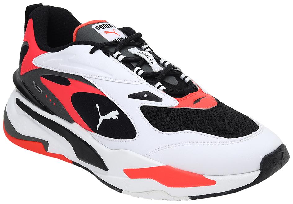 

Puma RS-Fast Unisex Black Classic Sneakers - 380562