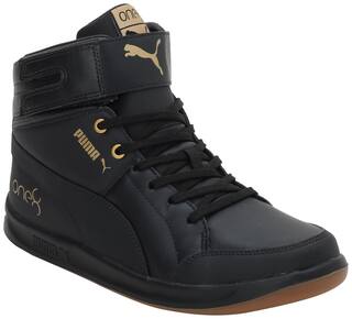 Puma One8 Prime Mid Classic Sneakers Shoes For Men (Black)