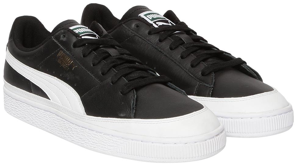 

Puma Basket Skate Men Black Classic Sneakers - 369175
