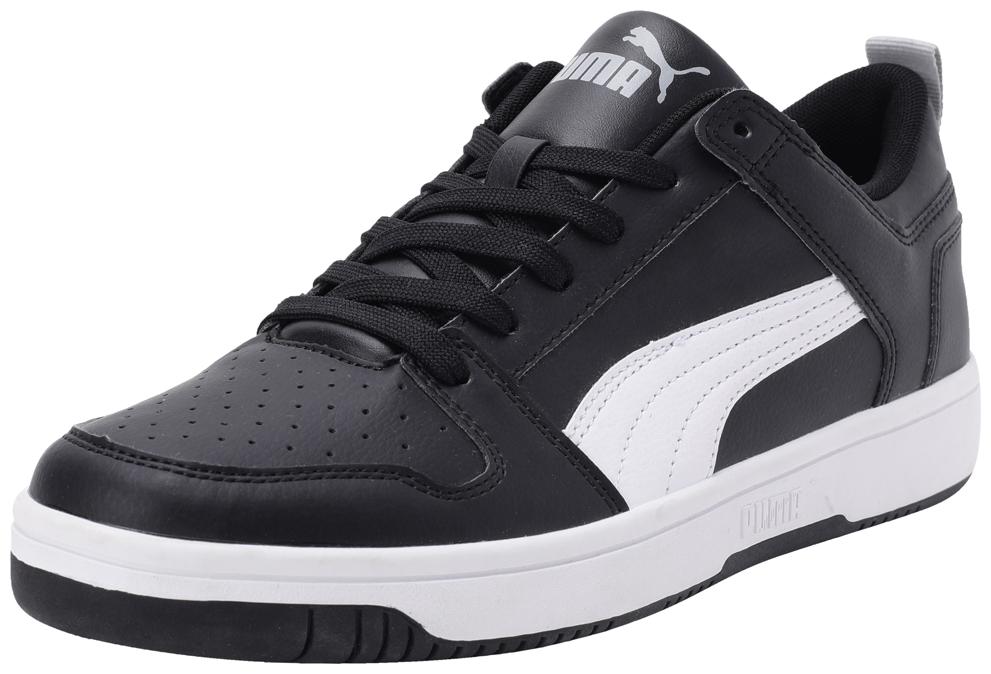 

Puma Rebound LayUp Lo SL Men Black Classic Sneakers - 369866